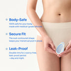 Halo Reusable Menstrual Disc Pod - One-Handed Insertion - Pull Tab for Easy Removal - Medical-Grade Silicone - Menstrual Cup, Ta