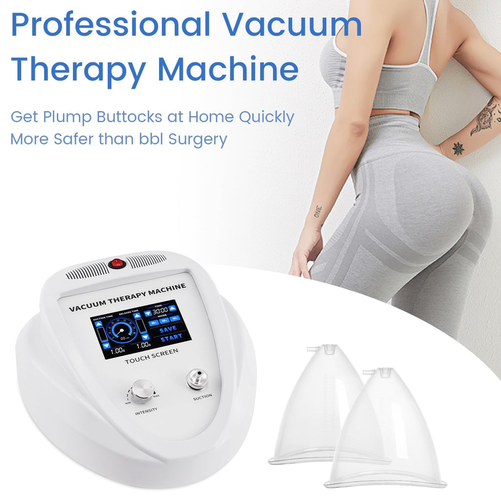 Beauty Star Vacuum Therapy Cupping Machine with 30 Cups and 3 Gua Sha Pumps for Body, Back, Face Massage Care Machine | Upgrade