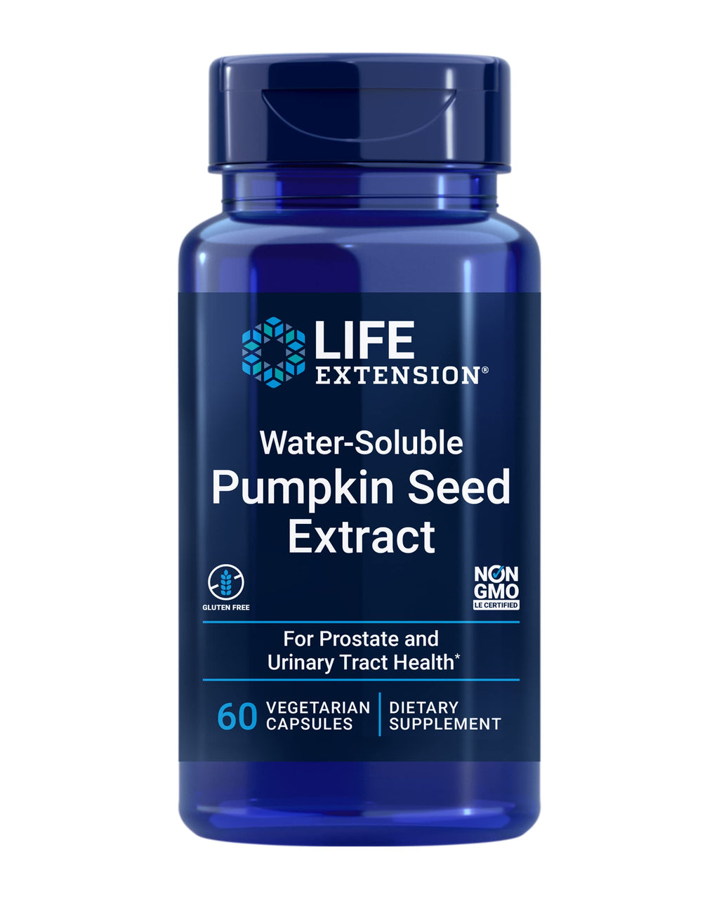 Life Extension Water-Soluble Pumpkin Seed Extract, Promotes Prostate & Urinary Tract Health, Bladder Health Support, Men, Women,