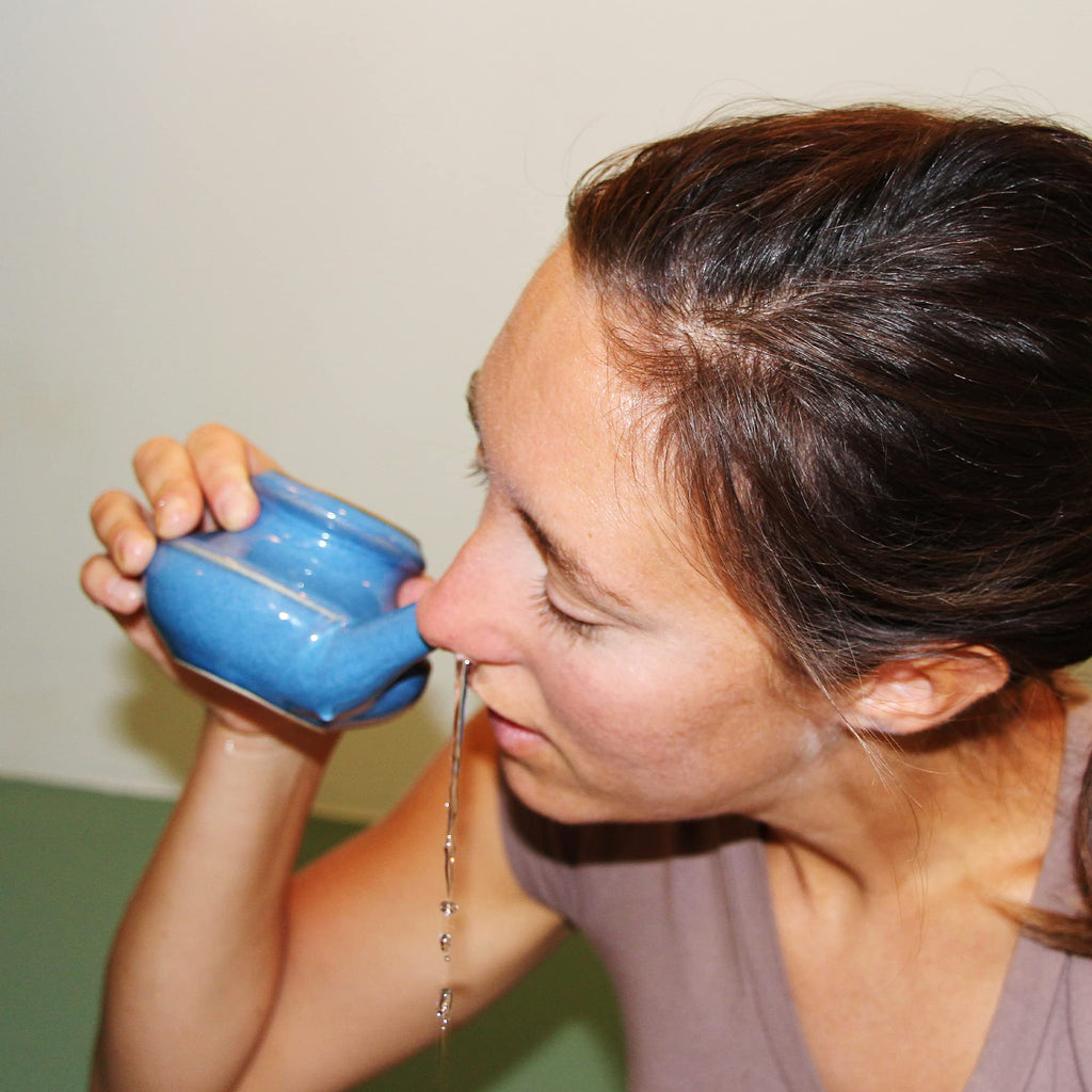 Baraka Neti Pot Sinus Rinse, Neti Pot Mineral Salt, Sinus Rinse Saline Solution, Nasal Salt for Sinus Wash, Sinus Rinse Sea Salt