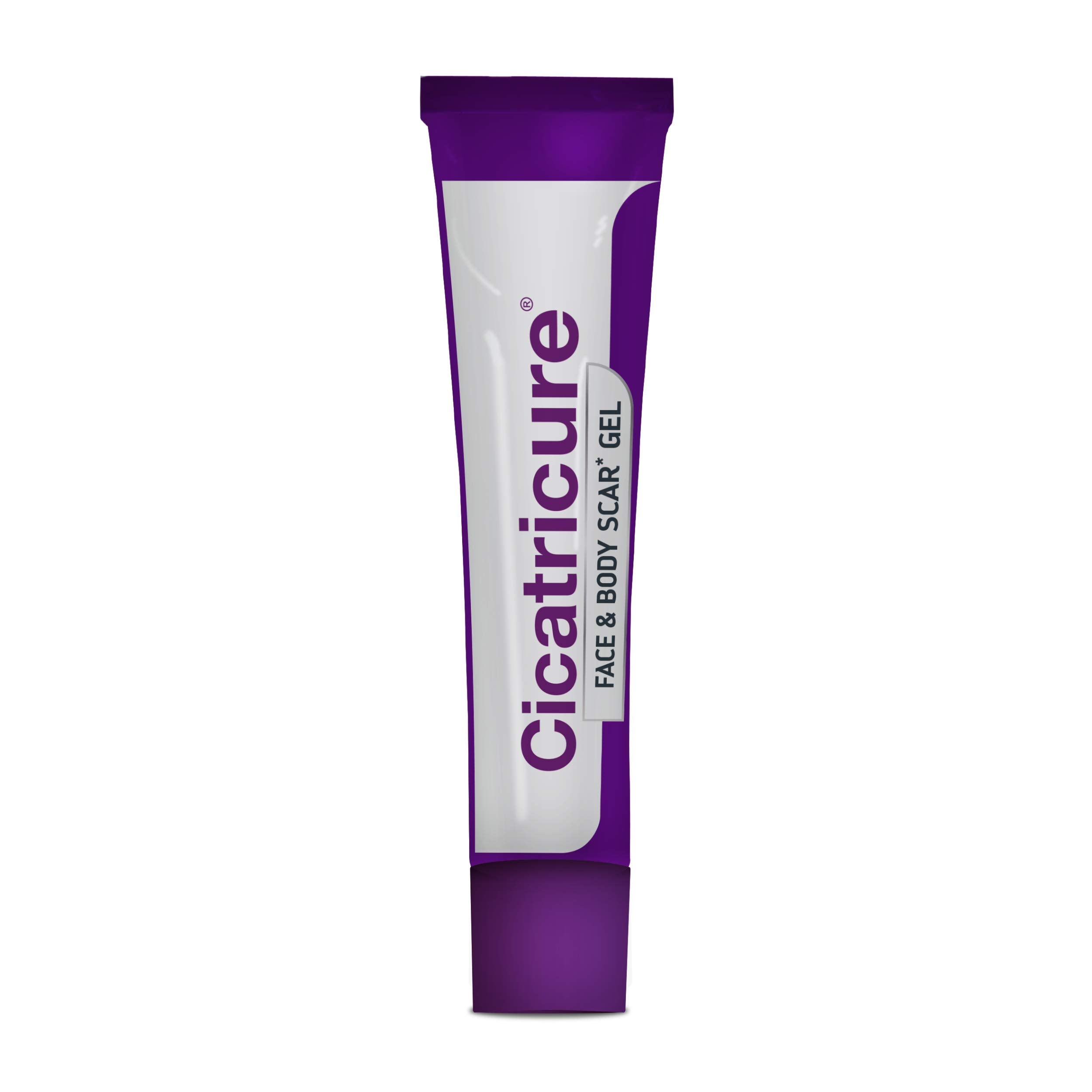 Cicatricure Scar Gel Cream Reduces Visible Scarring From Surgery, Burns, Acne, Injury 1.0 oz ( 2pk.)