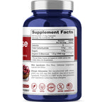 NusaPure D-Mannose 1500 mg per Serving - 200 Vegetarian Capsules (Organic, Non-GMO, Vegan)