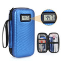 LengKe Insulin Cooler Travel Case with 2 TSA Approved Gel Ice Pack, Temperature Display Refrigerated Medicine Travel Case for In