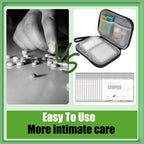 Pill Pouch Bags for Travel with Medicine Bag, Pack of 120 BPA Free 3 x 2.75 inch Reusable Pill Bag for Medicine with Write on La