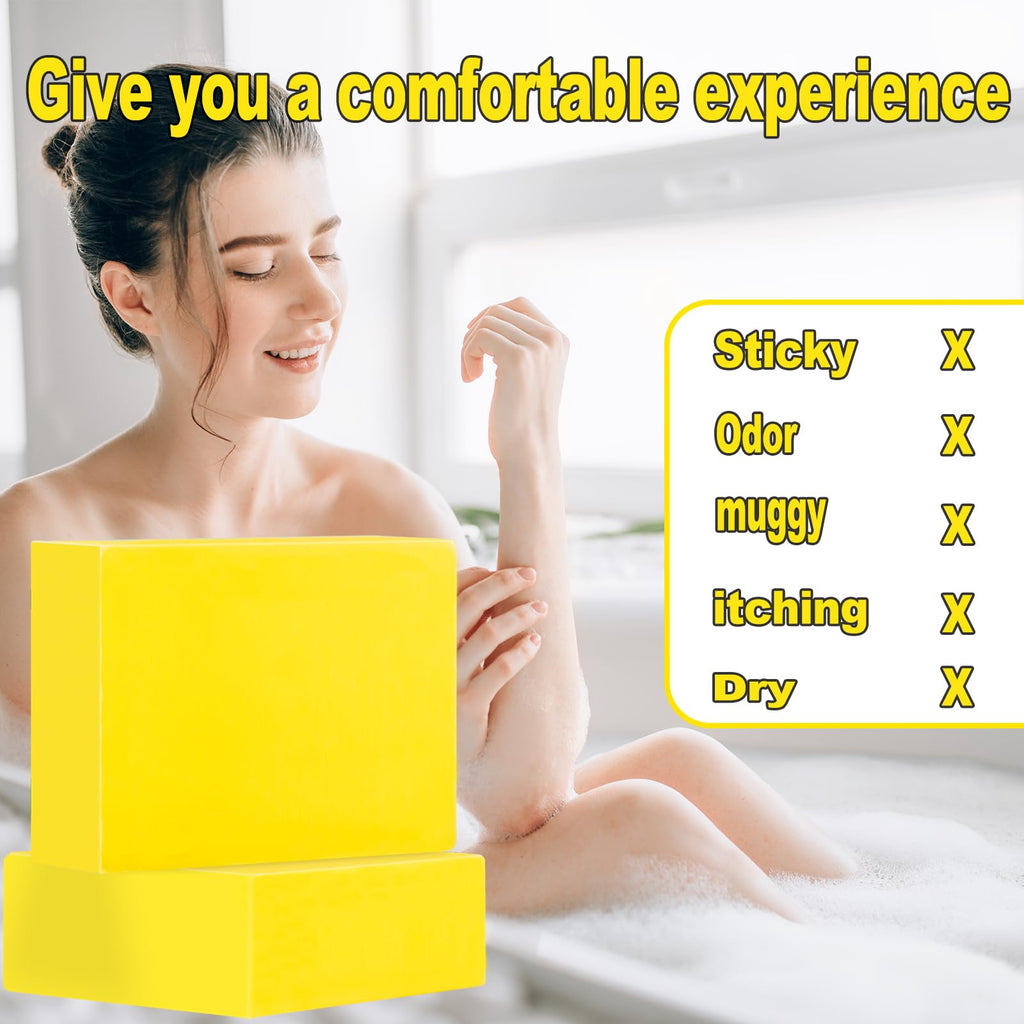 Yoni Bar Soap, 2 PCS Organic Yoni Wash Yoni Soap Bar for Women Ph Balance Feminine Wash, Natural Vaginal Body Bath Soap Deodoran
