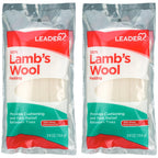 LEADER 100% Lambs Wool Padding, Provides Cushioning Comfort and Pain Relief Between Toes, for Adults, Both Men & Women, and Chil