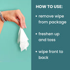 pH-D Feminine Health Support - Boric Acid Wipes - Holistic Body Wipes - Travel Friendly, pH-Balanced, Paraben-Free, and Made wit