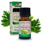 Natures Answer USDA Organic Citronella Essential Oil, 100% Pure | Natural Aromatherapy Oil for Diffuser/Humidifier, Steam Distil