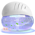Air freshener (White) - for home, bedroom and office - Essential oil aroma diffuser with LED coloured night light with soothing 