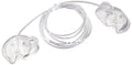 Docs Pro Plugs DFFL5 Medium Vented Pro Ear Plugs with Leash, Clear
