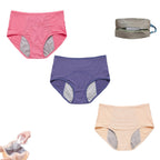 biqozi Panties for Women Over 60 70, Leakproof Ladies Underwear, Ladies Comfortable Leak Proof Incontinence Panties(#07,3X-Large