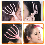 Ryoma Scalp Massager, Protable Hand Held SPA Head Massager for Deep Relaxation & Stress Reduction in The Office Home SPA Father