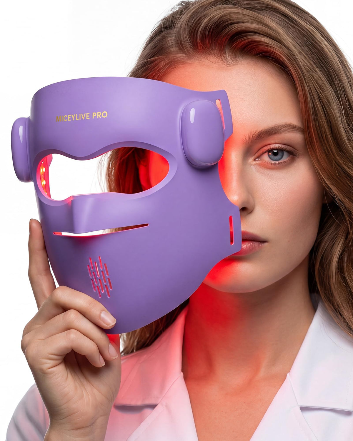 MICEYLIVE PRO 4D Red Light Therapy for Face, for Dull, Line & Blemish Care
