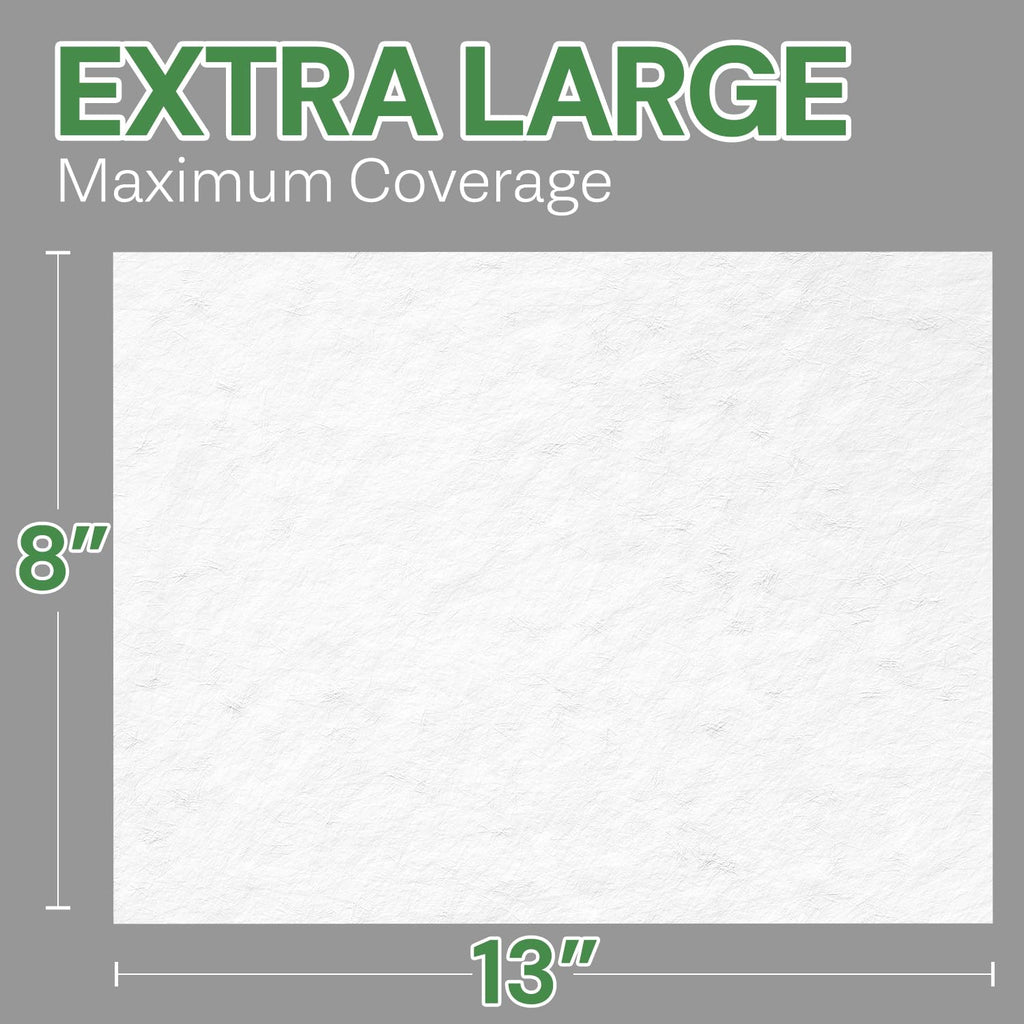 Adult Wipes Extra Large Scented - Skin-Friendly Incontinence Wet Wipes for Adults & Elderly No-Rinse Disposable Washcloths - 8x1