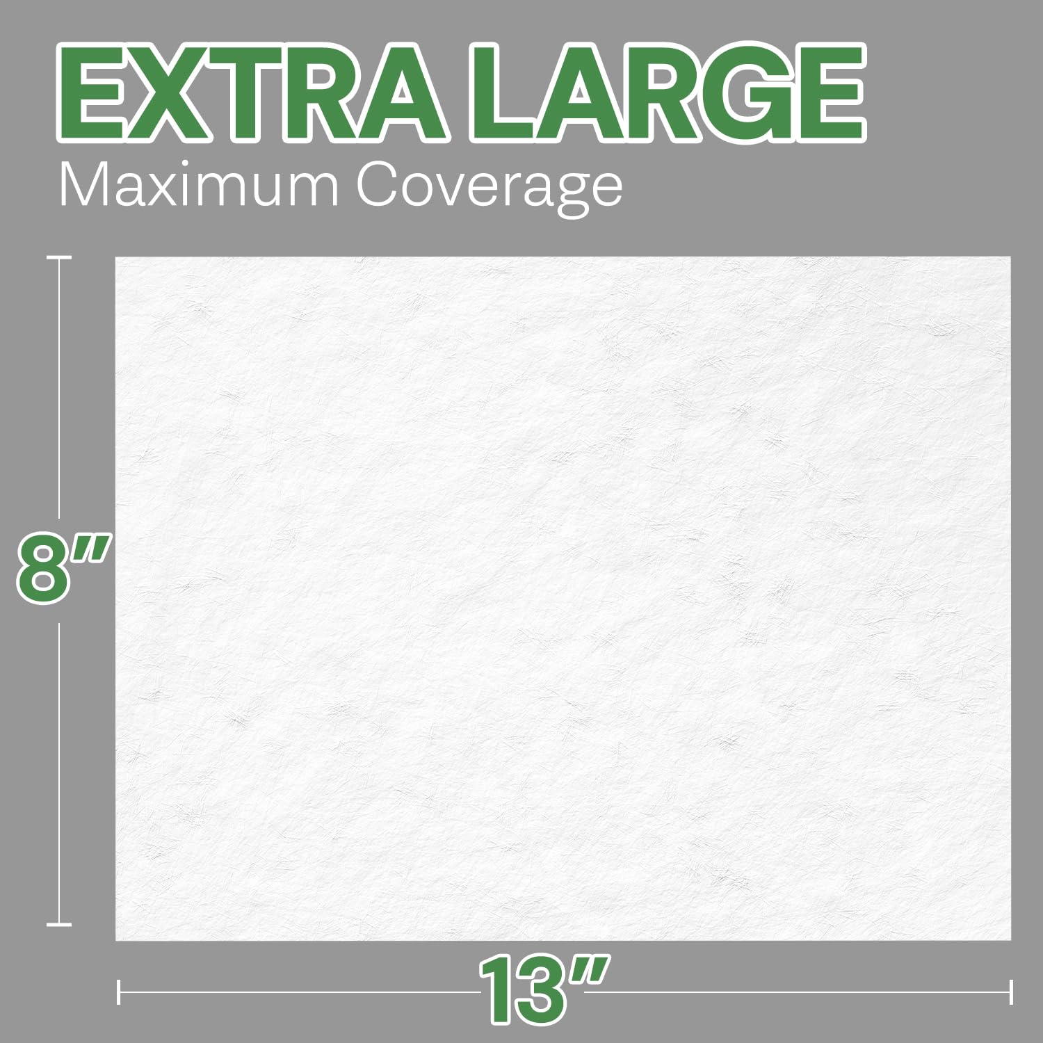 Adult Wipes Extra Large Scented - Skin-Friendly Incontinence Wet Wipes for Adults & Elderly No-Rinse Disposable Washcloths - 8x1