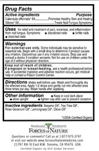 Forces of Nature -Natural, Organic Nail Fungus Treatment (11ml) Non GMO, No Harmful Chemicals, Nontoxic -Fight Damaged, Cracked,