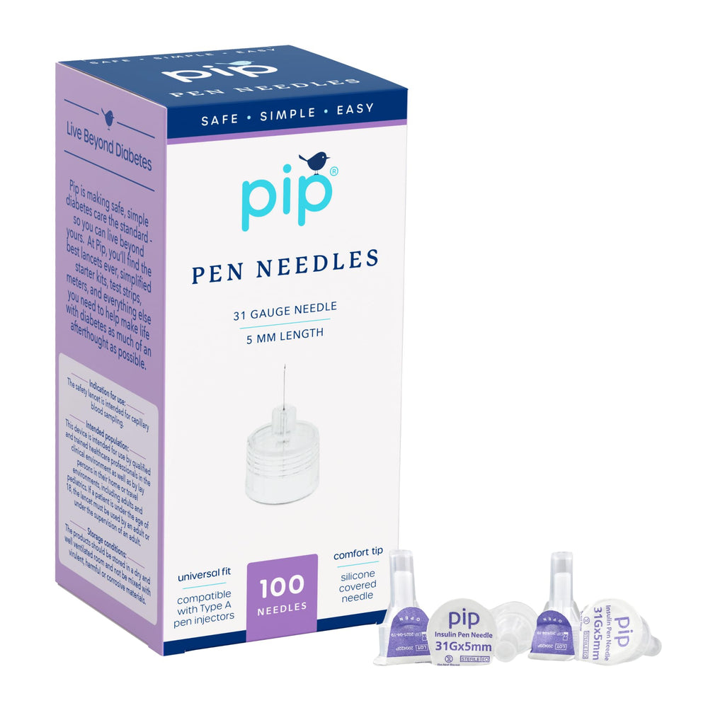 Pip Universal Needles - Compatible with All Type A Pen Needles & Medication Pens for a Secure, Seamless Experience
