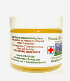 100% Natural Antiseptic Healing Cream Heals and Soothes Infected Skin, Bed Sores, Pressure Sores, Wounds, Painful Ulcers, Itchin