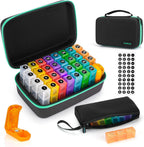 Yewltvep Monthly Pill Organizer 3X a Day with Weekly Pill Bag 3 Times a Day, Monthly Pill Organizer 3 Times a Day, Medicine Pill