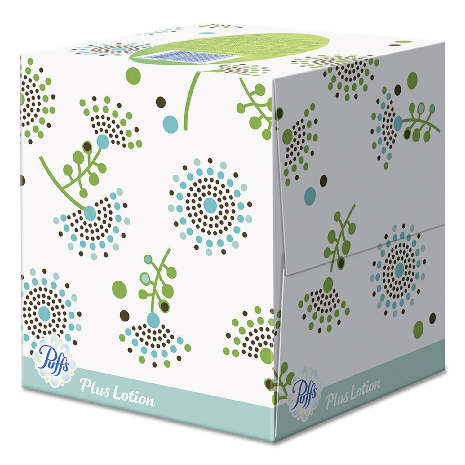 Puffs 34899CT Plus Lotion Facial Tissue, White, 1-Ply, 8 1/5-Inch x 8 2/5-Inch , 56/Box, 24/Carton