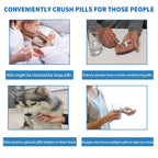 Electric Multifunctional Grinder.Electric Pill Crusher Grinder for Small or Large Pills,to Fine Powder. Pill Crusher Pulverizer
