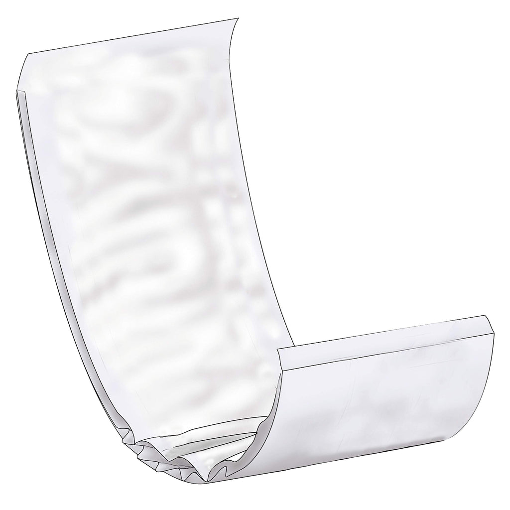 Abena BOOST Fluff Incontinence Pads - No Barrier/Flow-Through, (Sizes Normal To Extra Large) Extra Large, 120 Count