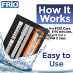 FRIO Large Cooling Wallet - Insulin Cooler for 45+ Hours of Stress Free On The Go Cooler Bag - No Ice, No Stress