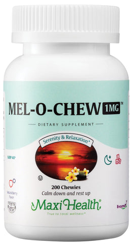 Maxi Health Extra-Strength Mel-O-Chew by Clear 200 Count