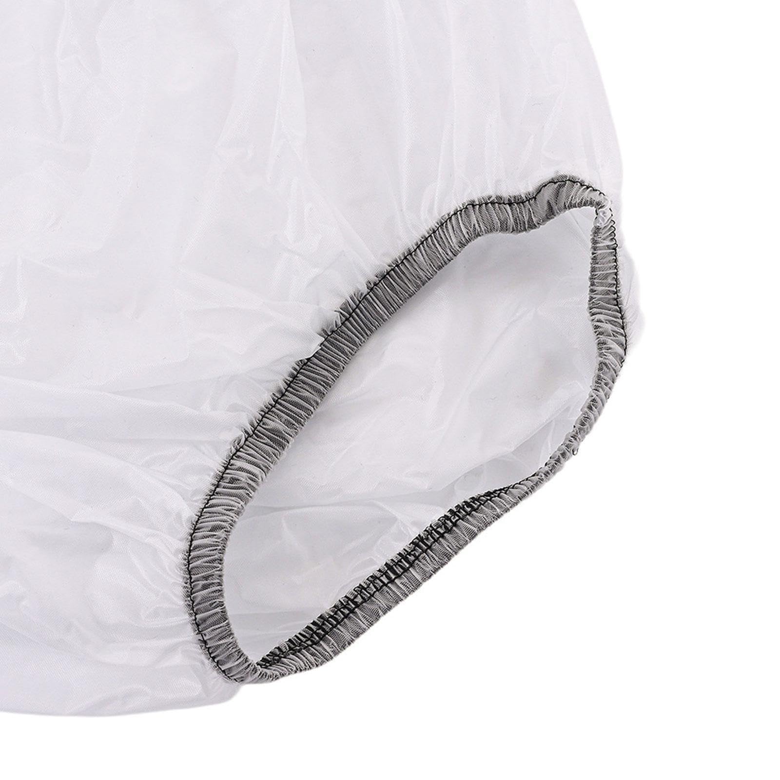 Adult Waterproof Pull-On Incontinence Pants Fits (42-52) - Soft Vinyl Cover Underwear to Wear Over Diapers, Pads or Briefs - Lea