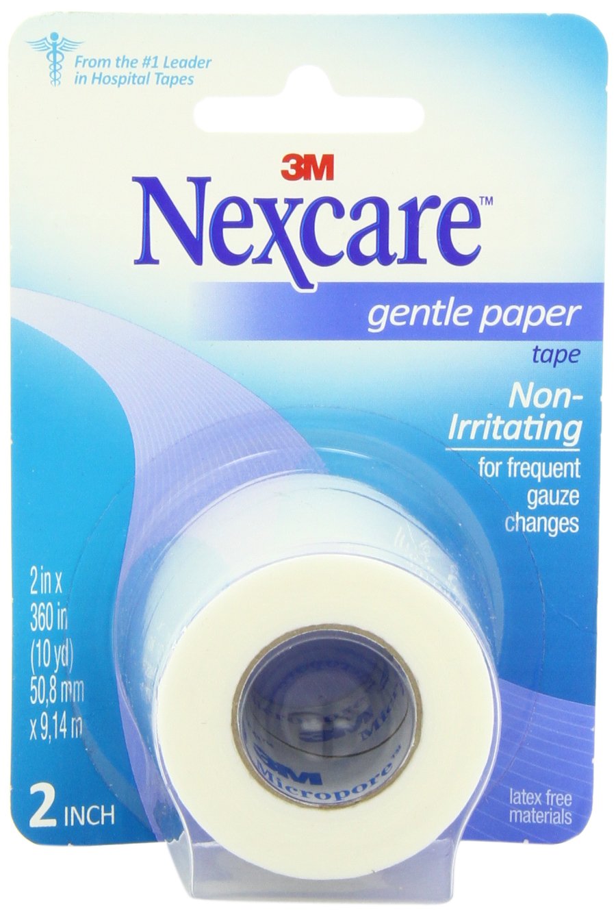 Nexcare Gentle Paper First Aid Tape, Breathable, 1 Count