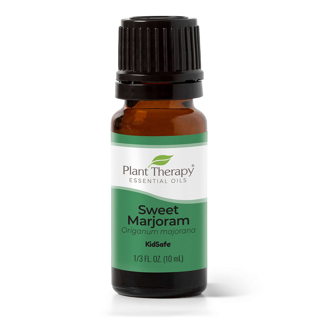 Plant Therapy Marjoram Sweet Essential Oil | 100% Pure, Undiluted, Natural Aromatherapy, Therapeutic Grade | 10 Milliliter (1/3 