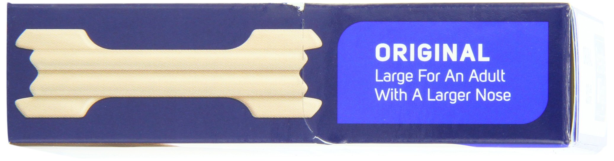 Breathe Right Nasal Strips, Large,tan, 30-count Boxes (Pack of 2)