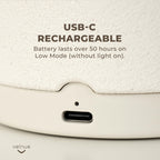 VELNUE Waterless Nebulizing Essential Oil Diffuser - Battery Operated & Portable | Cordless Diffuser for Large Room Aromatherapy