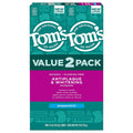 Toms of Maine Fluoride-Free Antiplaque & Whitening Natural Toothpaste, Peppermint, 5.5 oz. (Pack of 2)