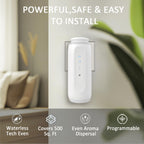 Plug in Waterless Diffuser 500 Sq Ft Coverage Hotel Collection Diffuser with Bluetooth App/Buttons Long Lasting Wall Diffuser wi
