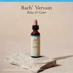 Bach Original Flower Remedies, Vervain - Relax & Calm - Natural Homeopathic Flower Essence for Emotional Balance - Vegan, Gluten