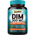 Vitalibre DIM Supplement for Women & Men, Estrogen Metabolism, Hormone Balance & Menopause Support, DIM 300 mg with Black Pepper