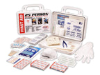 Rapid Care First Aid RC-25MAN-W 25 person 166 Piece ANSI/OSHA Compliant First Aid Kit in Wall Mountable Poly Case