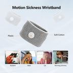 COMFYTHERA Motion Sickness Wristband, Anti-Nausea Acupressure Wrist Band for Nausea Relief, Dizziness and Vomiting from Car Sea