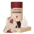 Carmesi Menstrual Cup For Women | Small Size  With Free Pouch | RashFree, ItchFree, OdourFree | 810 Hours Of LeaksFree Com