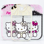 Glam Lux 79 Bundle Glam Hello Kitty Set of 3 Hydrating Deodorizing Antibacterial Hand Sanitizer Spray Mist Non-Drying Compact Tr