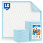 DAFI Disposable Incontinence Bed Pads Thick Underpads, Effective Odor Control Pee Pads, Chucks Pads (1, 3X-Large/10 Pads)