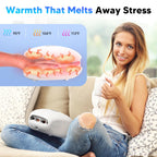 arboleaf Hand Massager with Heat and Compression, FSA HSA Eligible, Hand Massage Machine for Her Him, Adjustable Intensity for C