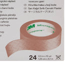 3M Micropore Paper Tape - 1/2 x 10 yds Tan - - Box of 24