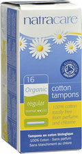 Natracare Tampons Regular with Applicator, 2 Pack
