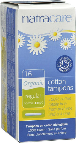 Natracare Tampons Regular with Applicator, 2 Pack