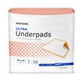 McKesson Ultra Underpads, Incontinence Bed Pads, Heavy Absorbency, 36 in x 36 in, 50 Count