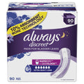 Always Discreet Plus Incontinence Pads, Extra Heavy Absorbency, Long (90 Count)