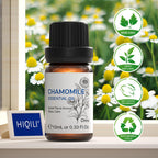 HIQILI Chamomile Essential Oil,Pure Roman for Diffuser -10ml