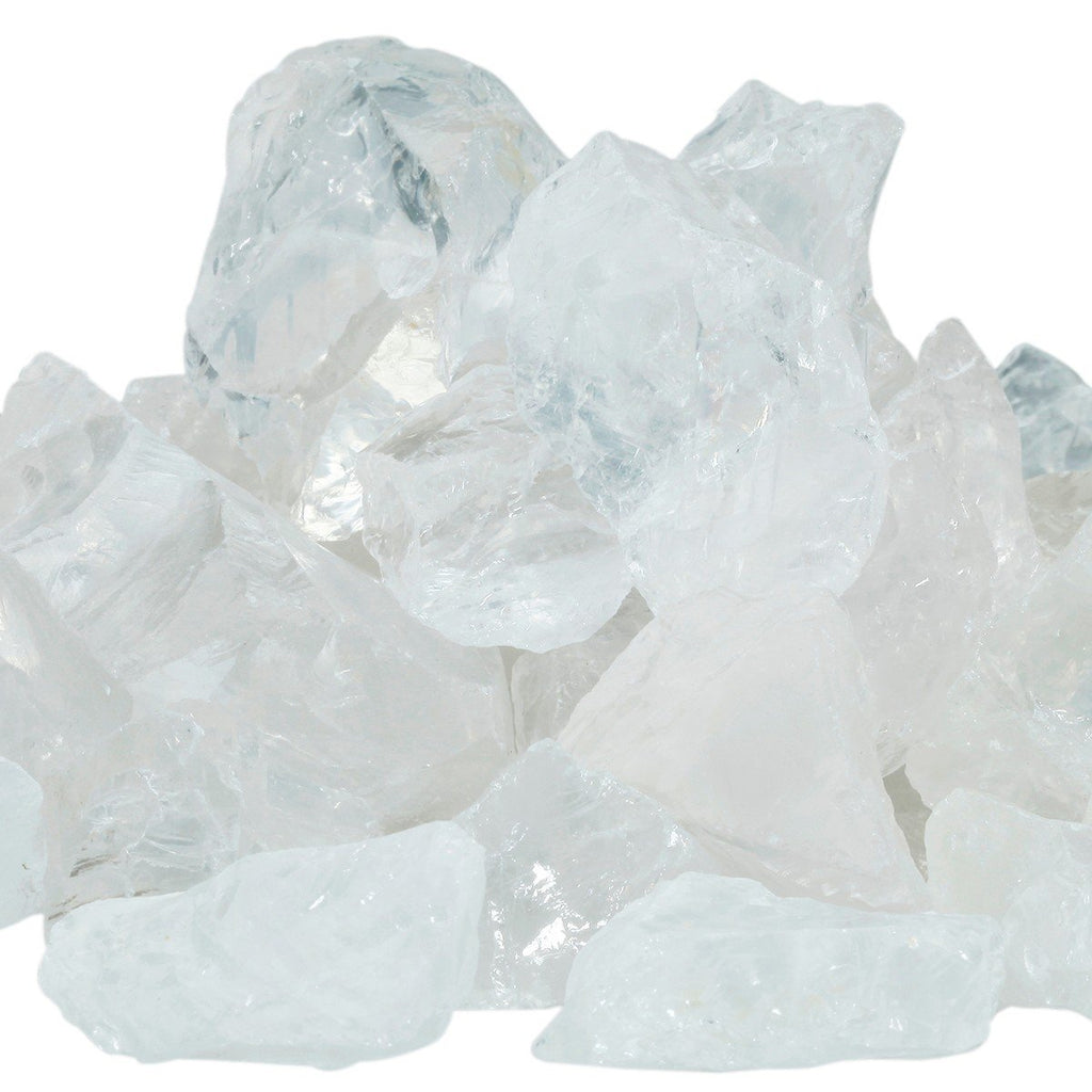 mookaitedecor 1 lb Bulk Natural Rock Quartz Raw Crystals Rough Stones for Tumbling,Cabbing,Polishing,Wire Wrapping,Wicca & Reiki
